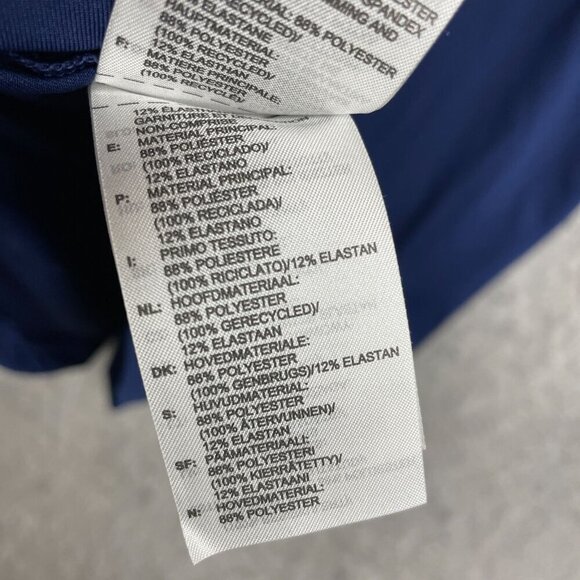 NEW Adidas Men's 2XL Active Tee Blue Crewneck 100% Polyester - Picture 7 of 10